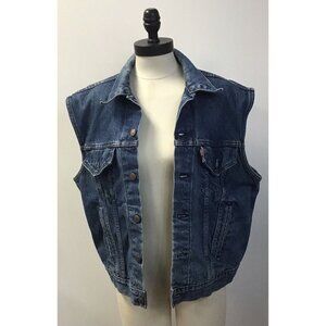 Vintage 80-90 Levi’s Trucker Vest Men’s XL